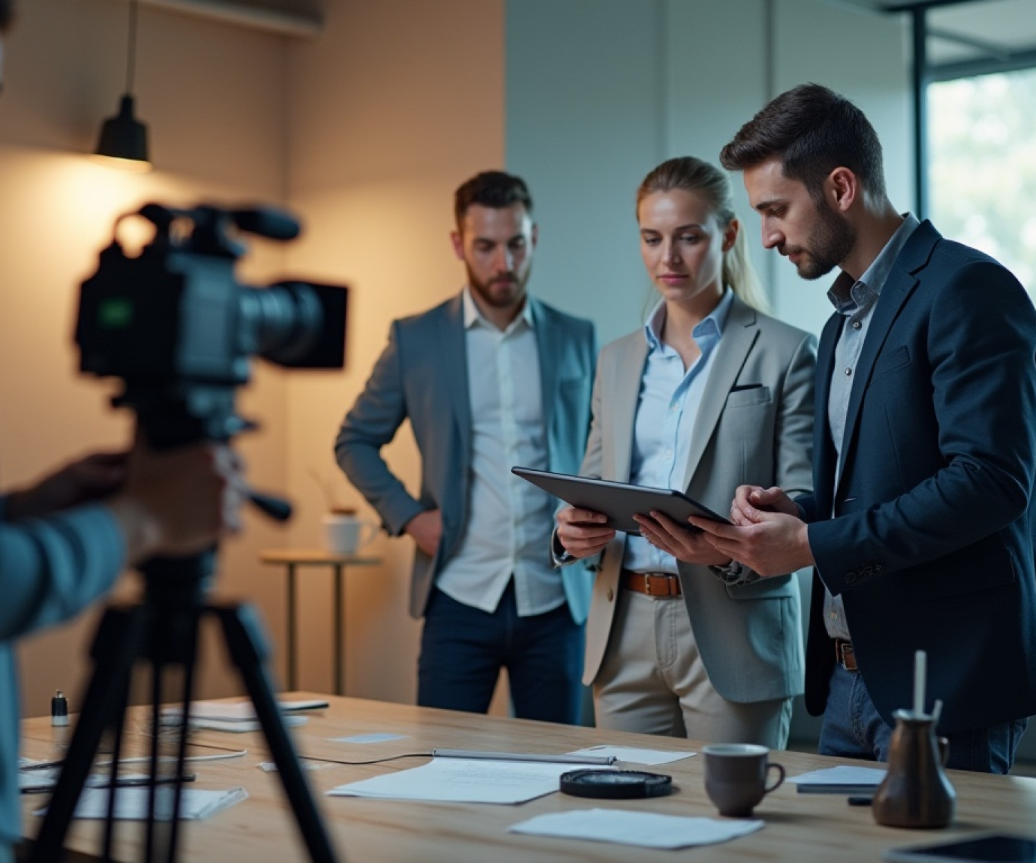 Planificación de un rodaje estratégico con el equipo de Espí Media Com